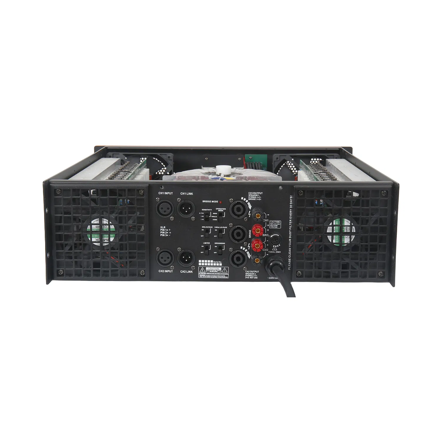 2*1350W Power Amplifiers with CE Certificate Factory Price