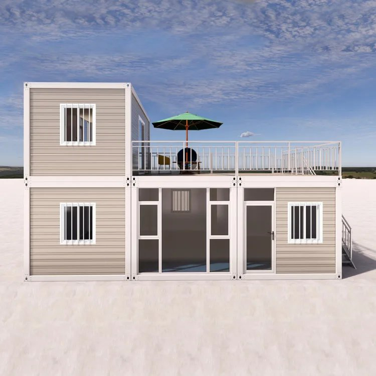 New Easy Intallation ISO CE Factory Hot Sale New Design Portable Modular Container House Prefab House for Villa Office