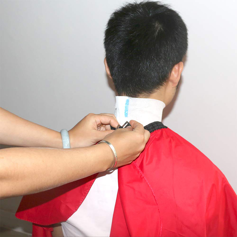 Neck Paper Hair Salon Customized Roll Neck Ruffles Neck Paper for Barber