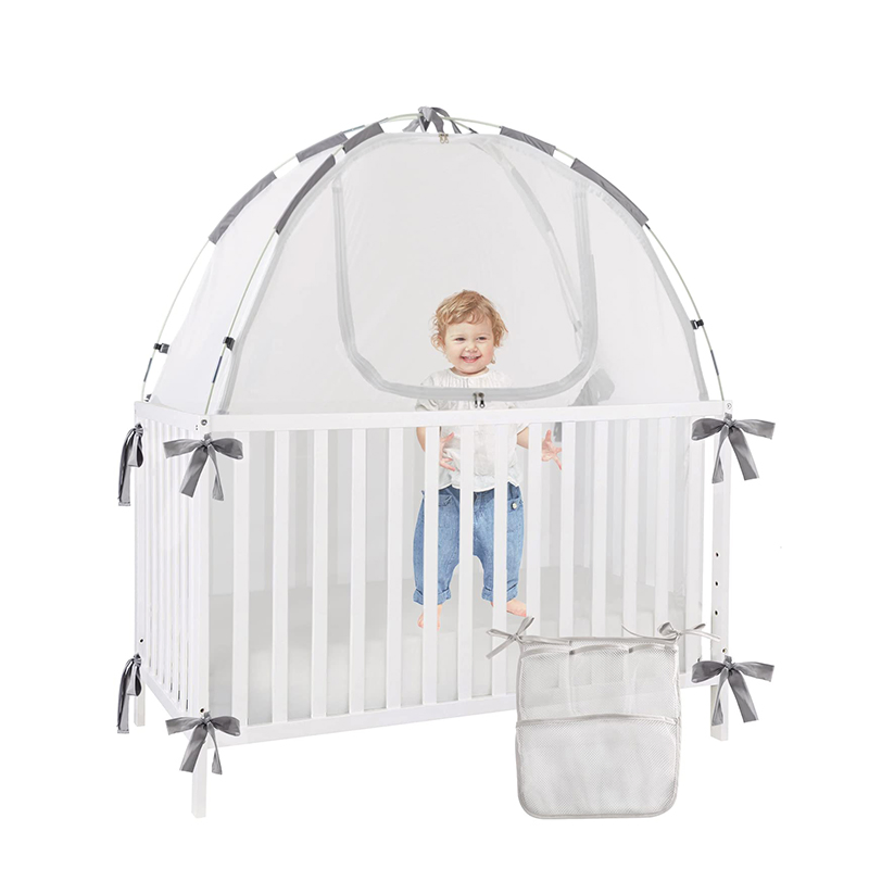 Hot Selling Baby Foldable Stand Mosquito Net Bed Canopy Crib Tent