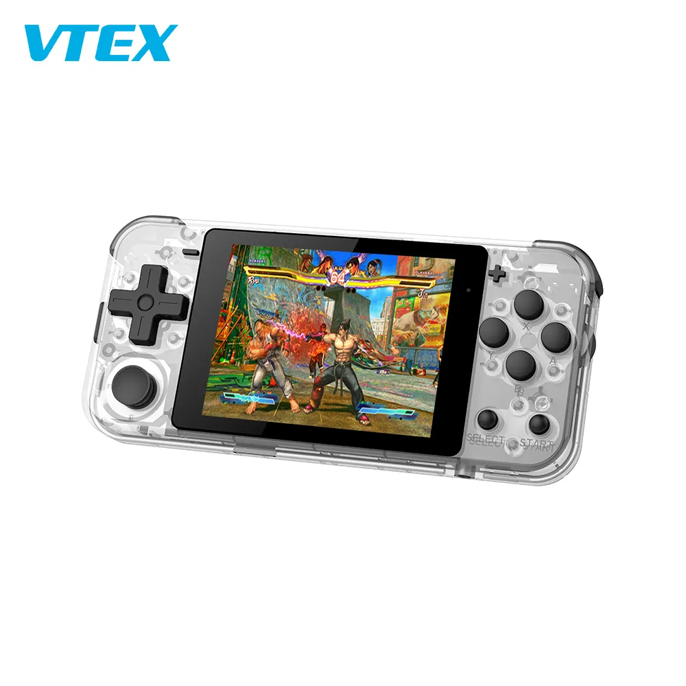 Wholesale Custom Transparent Handheld Retro Video Game Console Cool LCD Screen Handheld Game Console 16g System with Game Mini Cheap Game Console
