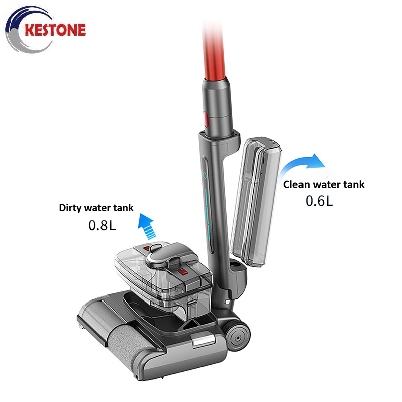 Cordless Electric Mop with Wet Dry Cleaning Mopping Floor Vacuum Cleaner for Dysons V7 V8 V10 V11 V15