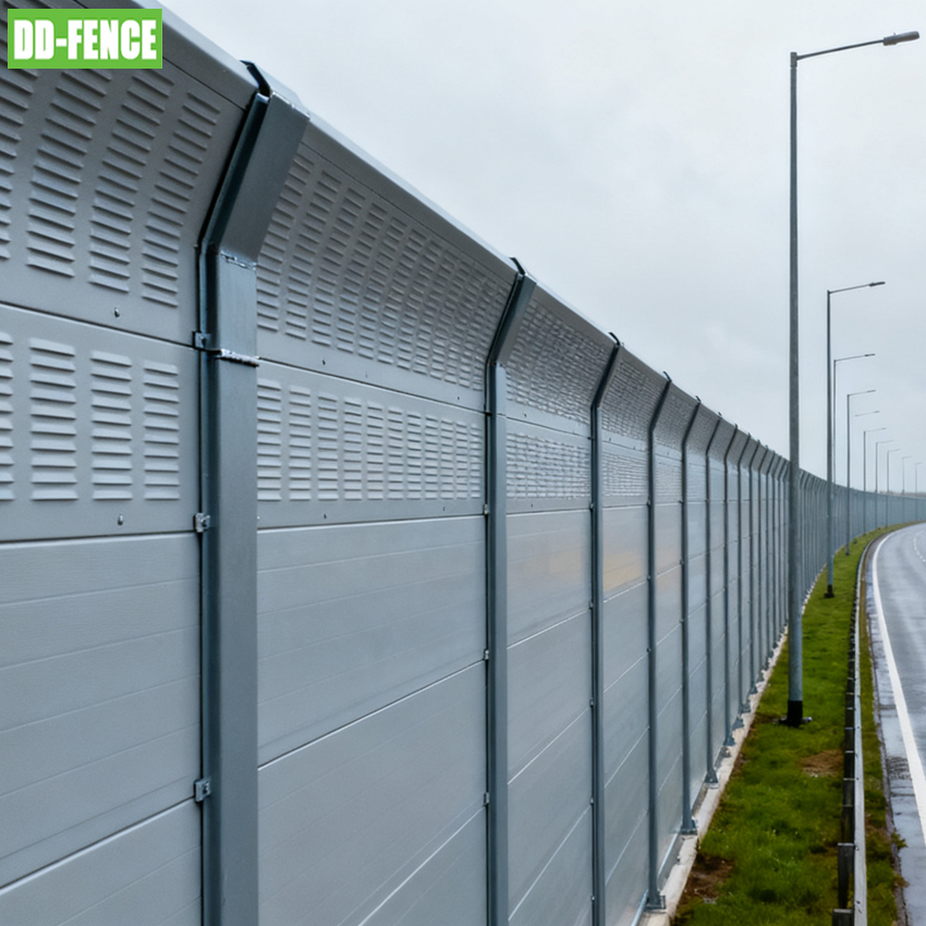 China Suppliers Durable Aluminum Noise Wall Highway Sound Wall Panels