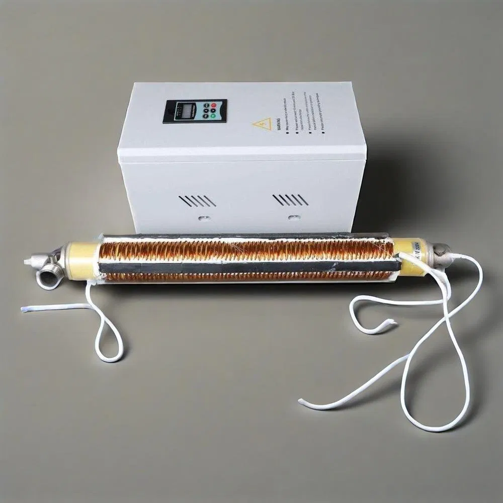 Customized Wall Mounted Manual Induction Heater Flame Heating Provide Electric Fireplace