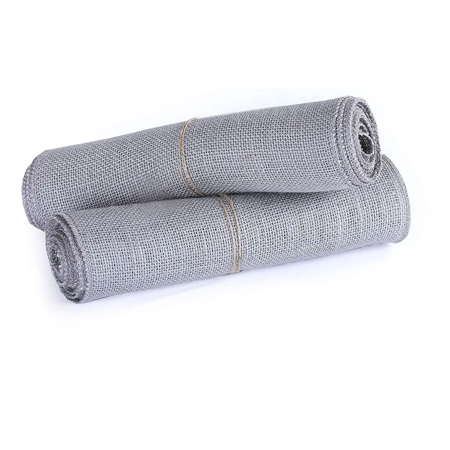 Customized Gray Party Home Decor Jute Table Runner