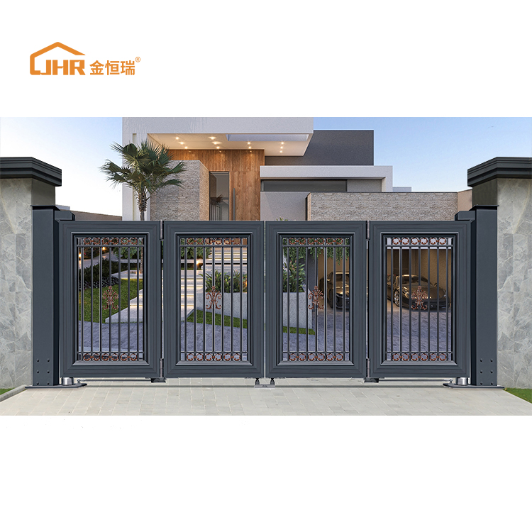 Premium Jhr Aluminium Courtyard Gate for Stylish Entrances