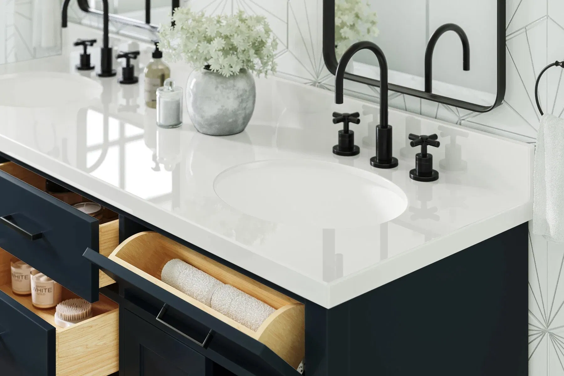 Kitchen Countertops Building Material Tile Ceramic Tile Kitchen Furniture Artificial Stone Board Wall Panelstone Shower Head Porcelain Tile Kitchen Faucet Top