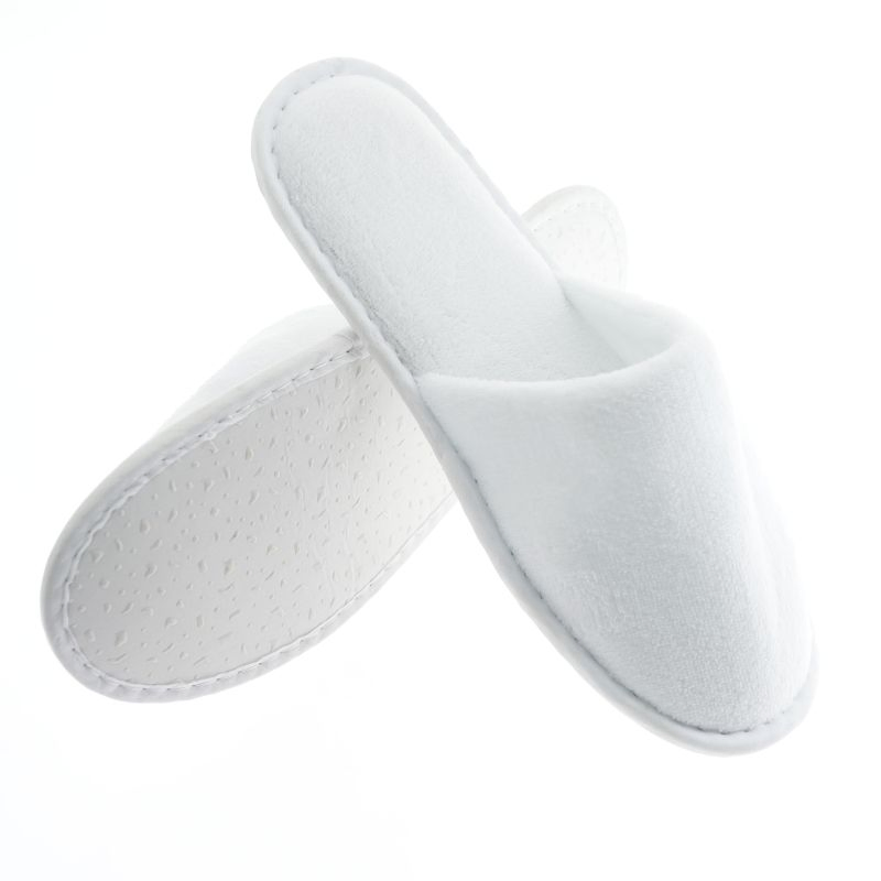 Made in China Can Be Wholesale Custom Home Hotel Bedroom Clean and Safe Open Toe Non- Slip EVA Slippers