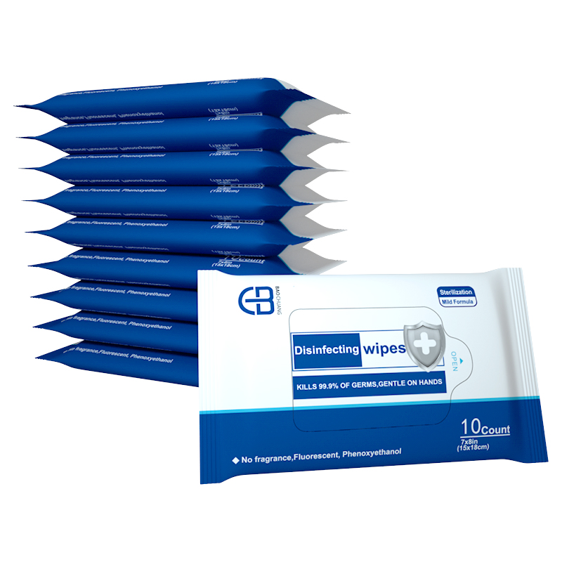 Wholesale Pocket Size Disinfecting Household Wipes Cleaning wipes
