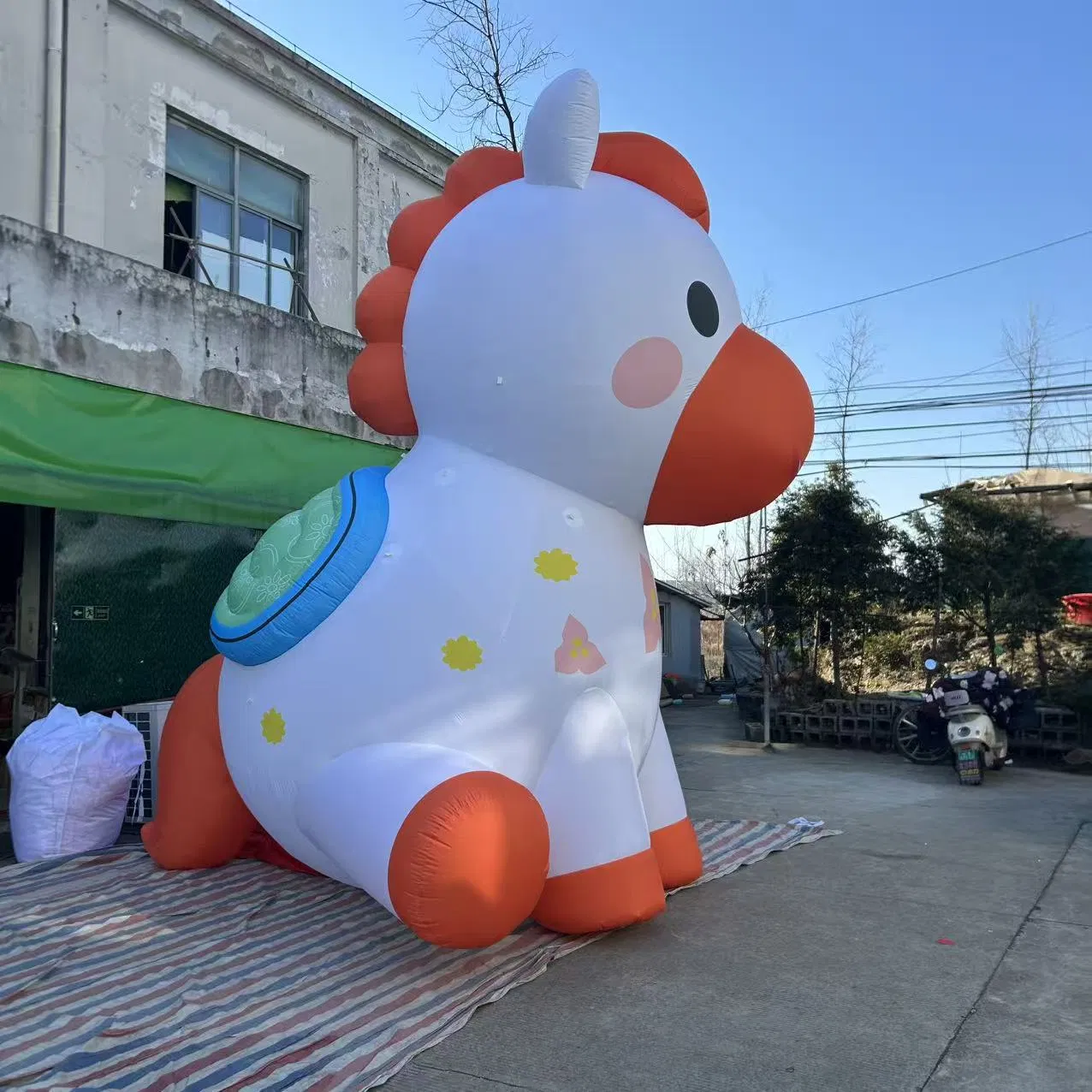 Boyi Inflatable 2026 Horse Year Cartoon for Decoration