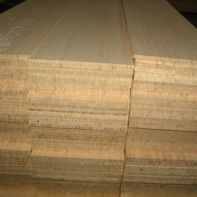 Bambus Furnier for Longboards and Skateboards, Thin Bamboo Slat for Skateboards, Thin Bamboo Ply, Vertical Laminated Thin Bamboo Veneer for Longboards