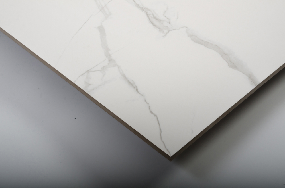 Плитка фарфоровая 600x600 мм мраморная глянцевая