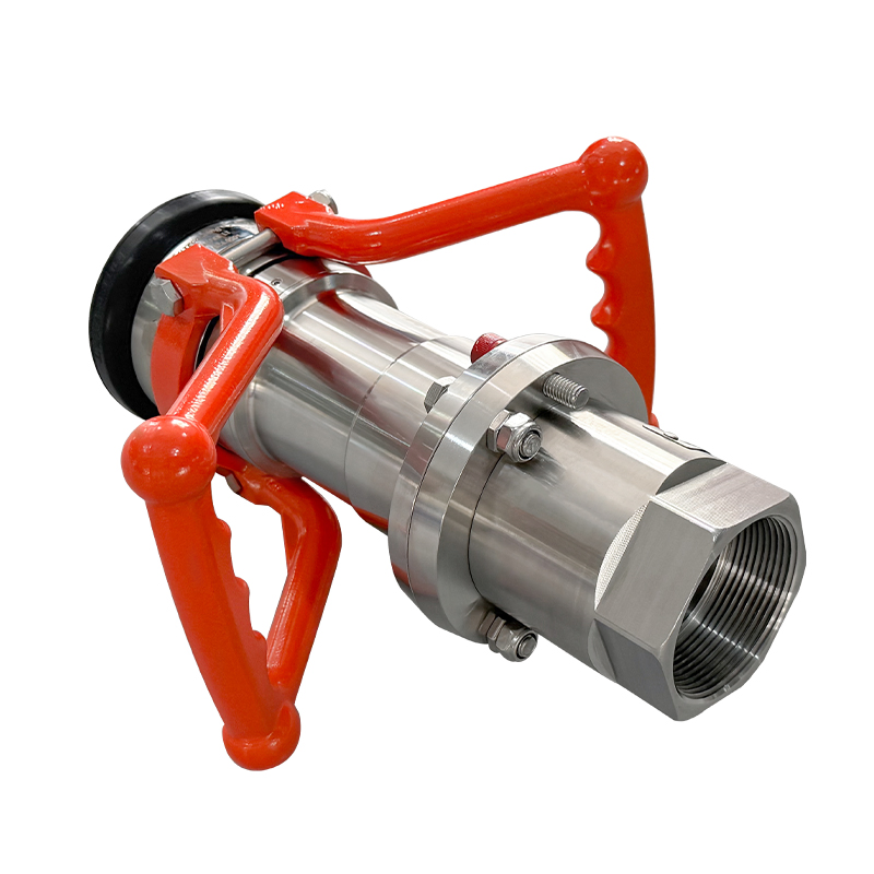 Heavy Duty Dry Coupling by Luxecasting with Male Hose Design