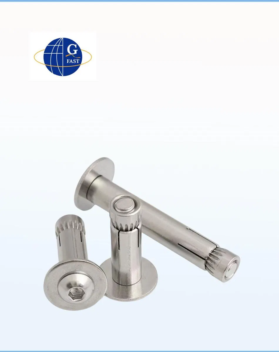 Анкерный болт с шестигранной головкой и распорной втулкой