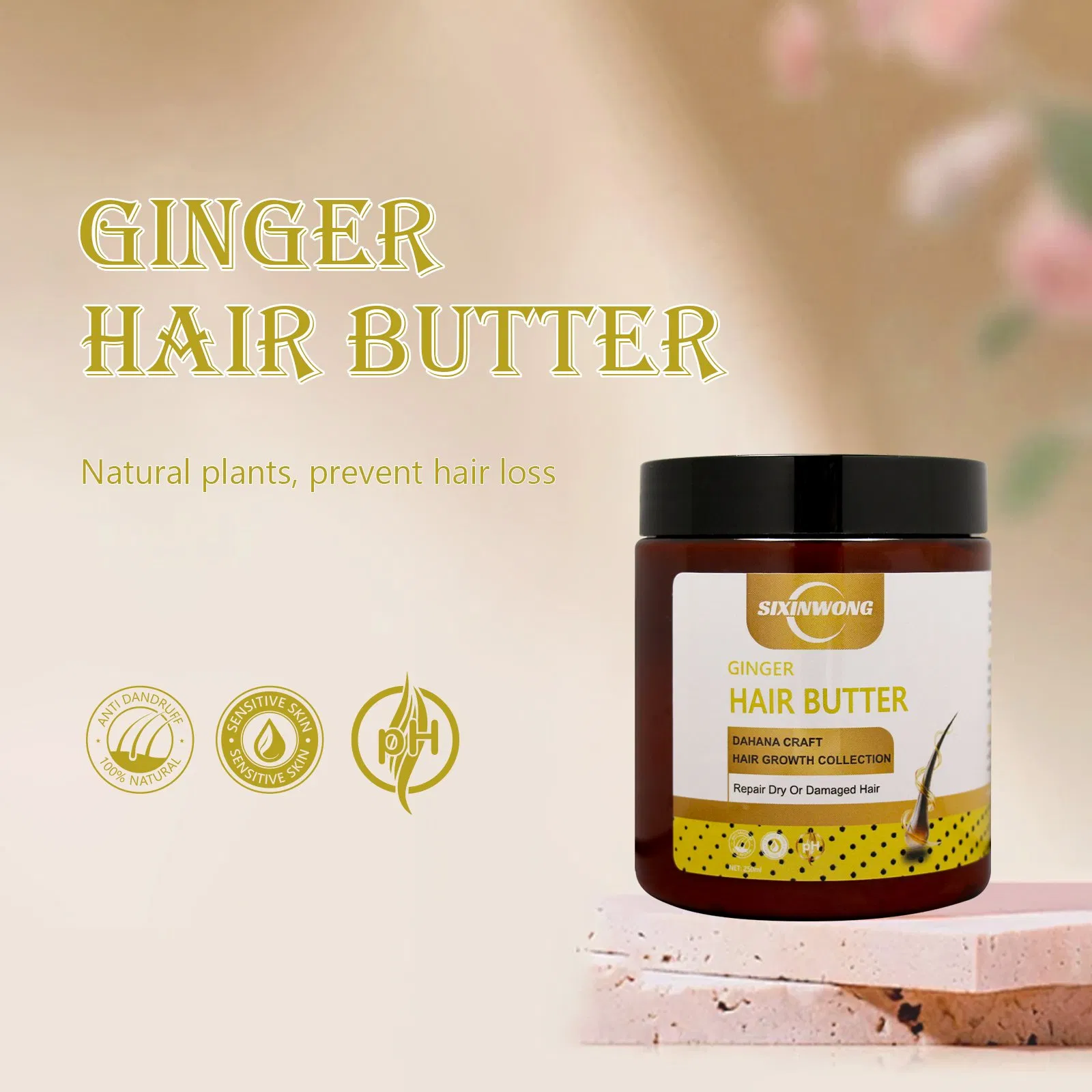 Beauty Cosmetics Effectively Strong Hair Gently Moisturize and Control Frizz Best Hair Butter