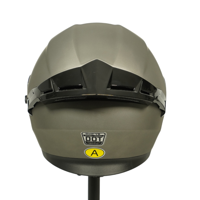 Мотошлем универсальный ABS, полнолицевой