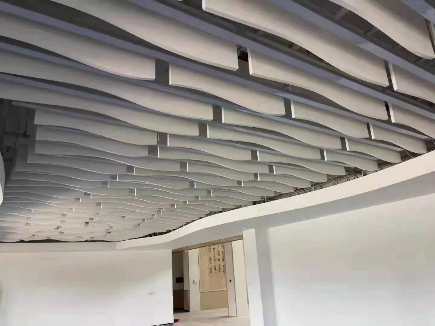 Acoustic Panel Diffusion Soundproofing Slat Wooden Fiber Glass Acoustic Panels Ceiling Tiles