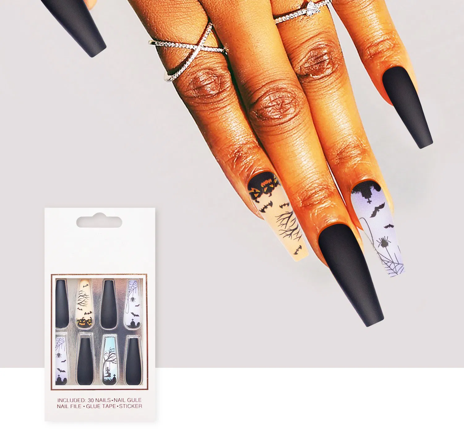 Cheap Gel Nail Stickers, Full Nail Wraps, for DIY at Home, Easy to Apply & Remove