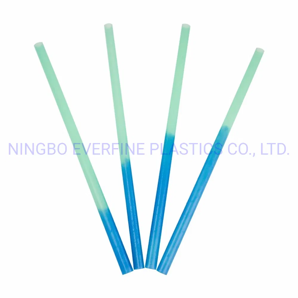 Plastic Disposable Color Changing Drinking Straw (PP)