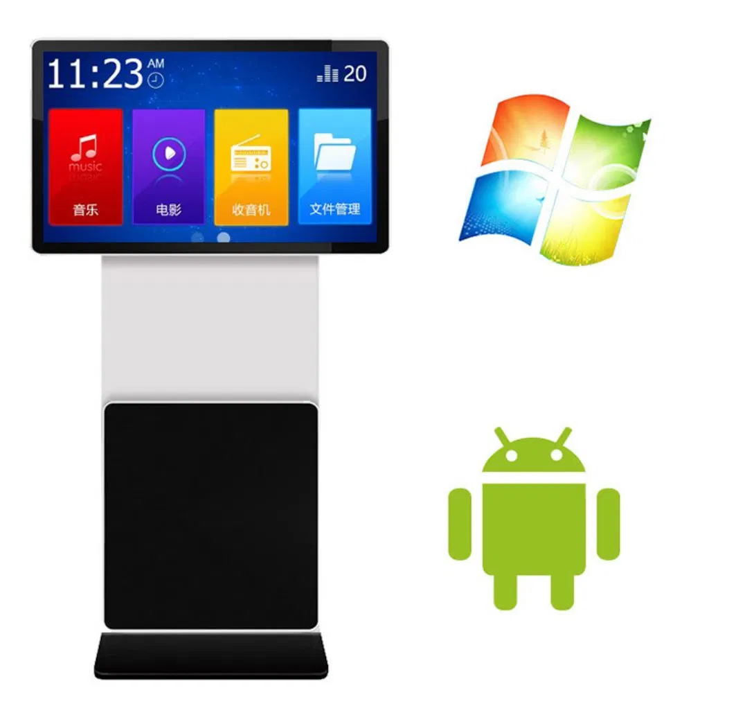 Factory Supply 43-Inch 360 Degree Rotation Interactive Game Touch LCD Screen