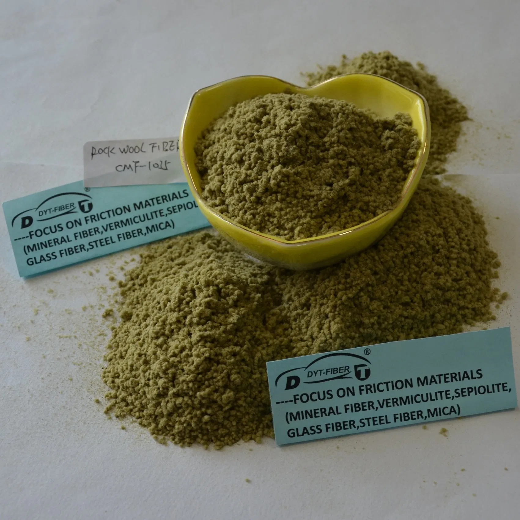 Rock Wool Fiber No-Asbestos Mineral Fiber Mf-1020 Ceramic Fiber for Manufacturing Brake Pads and Brake Lining