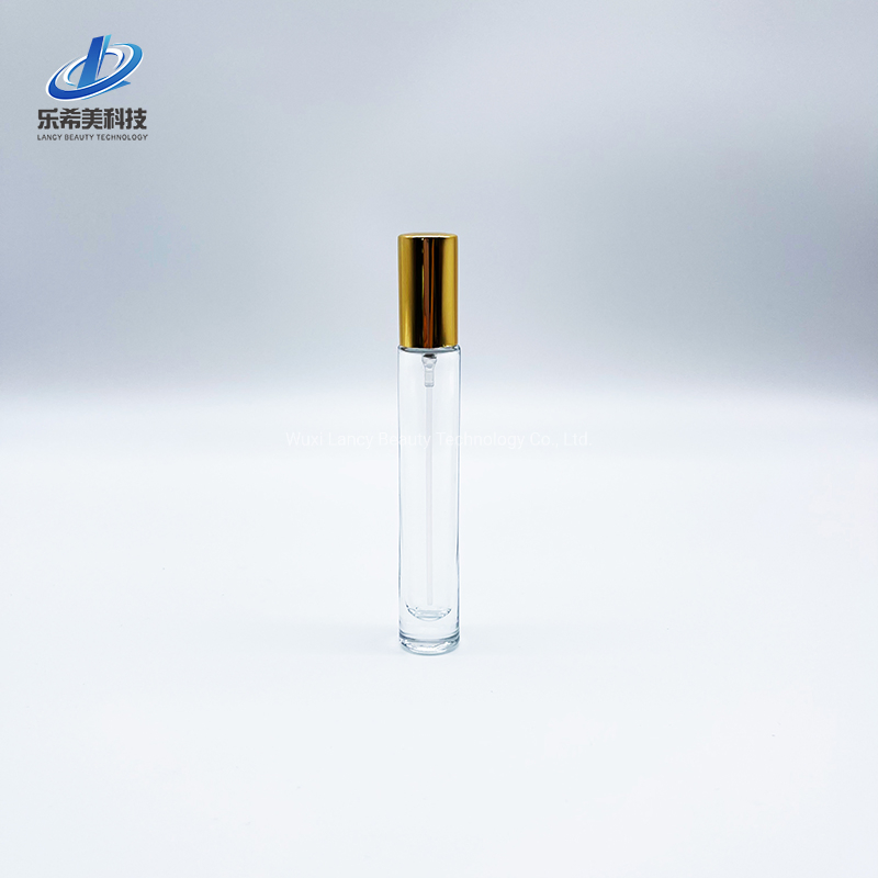 10ml Cosmetic Glass Packaging Stealing Cap with Sprayer 50ml Perfume Glass Bottle Empty Bottle