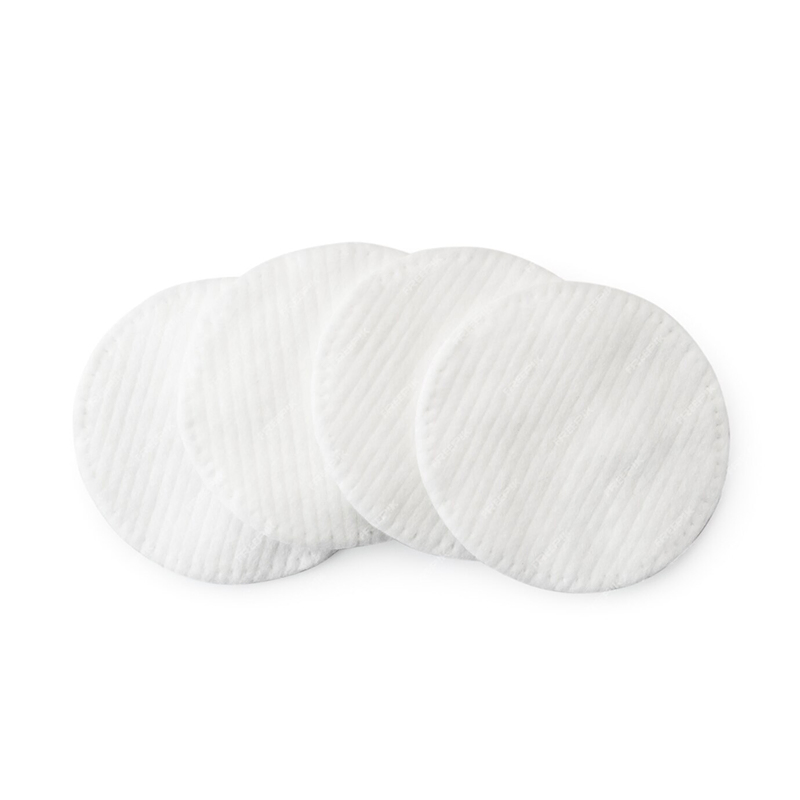 Manufacturer Organic Cosmetic Makeup Remover Facial Soft Round Square Cotton Pads