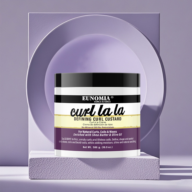Cangty OEM/ODM Professional Natural Men's Strong Hold Heat Protection Curl Defining Cream with Argan Oil & Keratin for Curly Hair Care
