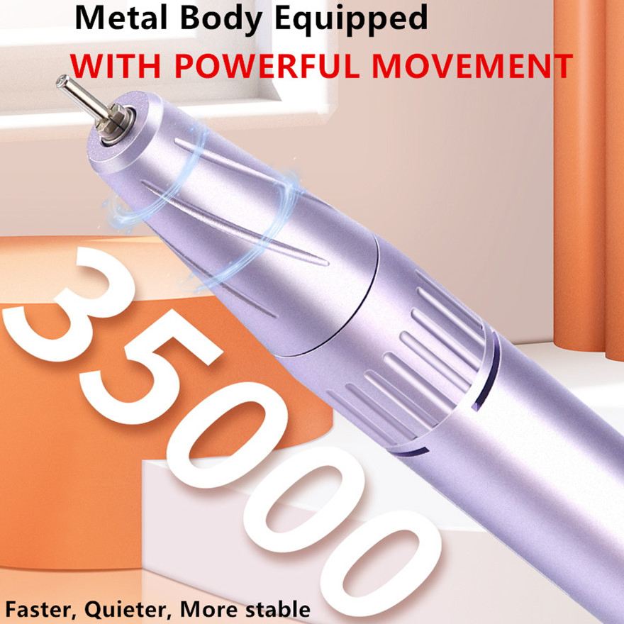 Duofu Portable Nail Drill Set Perfect for Home and Salon Use