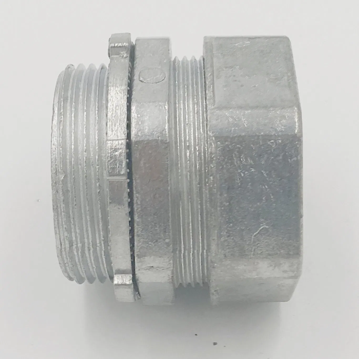 Steel Galvanized Conduit Fitting Pipe Fitting Aluminum EMT Connector Compression Type