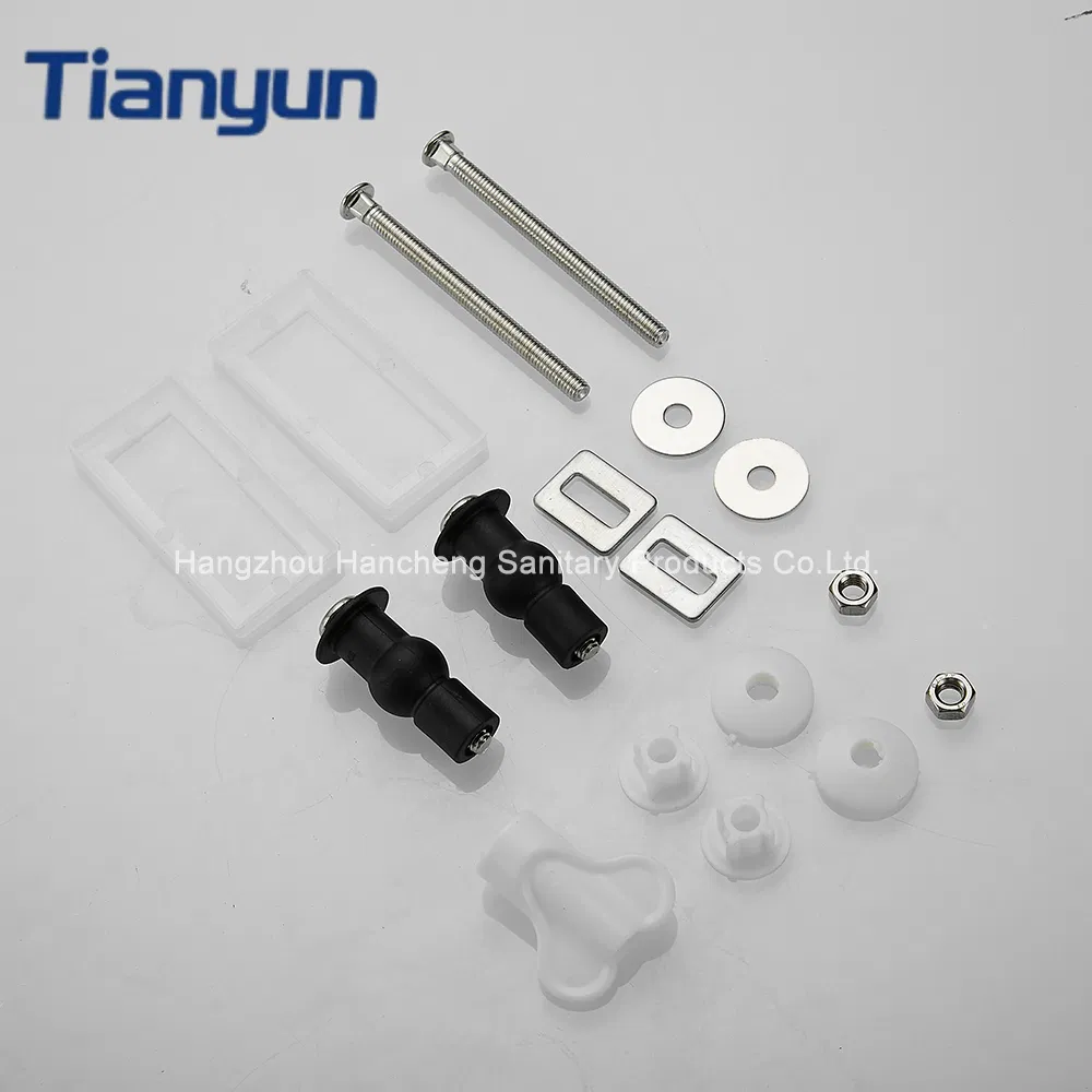 Two-Piece High-Torque Metal Soft-Close Damper Hinges for MDF Toilet Seats