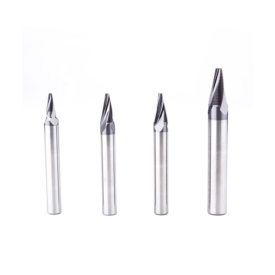 Фреза торцевая шарошка для тонкой гравировки