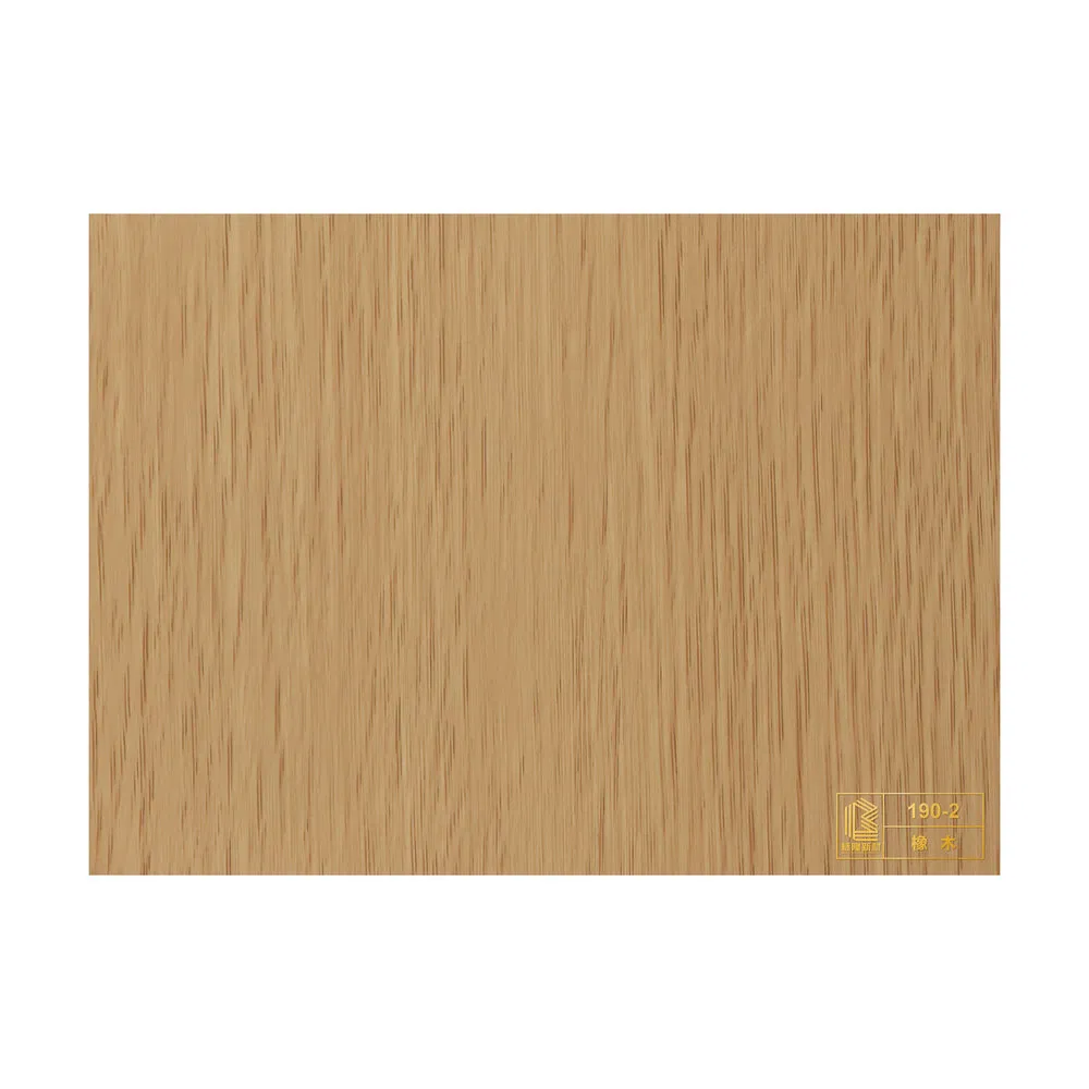 Oil-Resistant Strong Adhesion PVC Decorative Wood Veneer Film for Sofa Background Wall