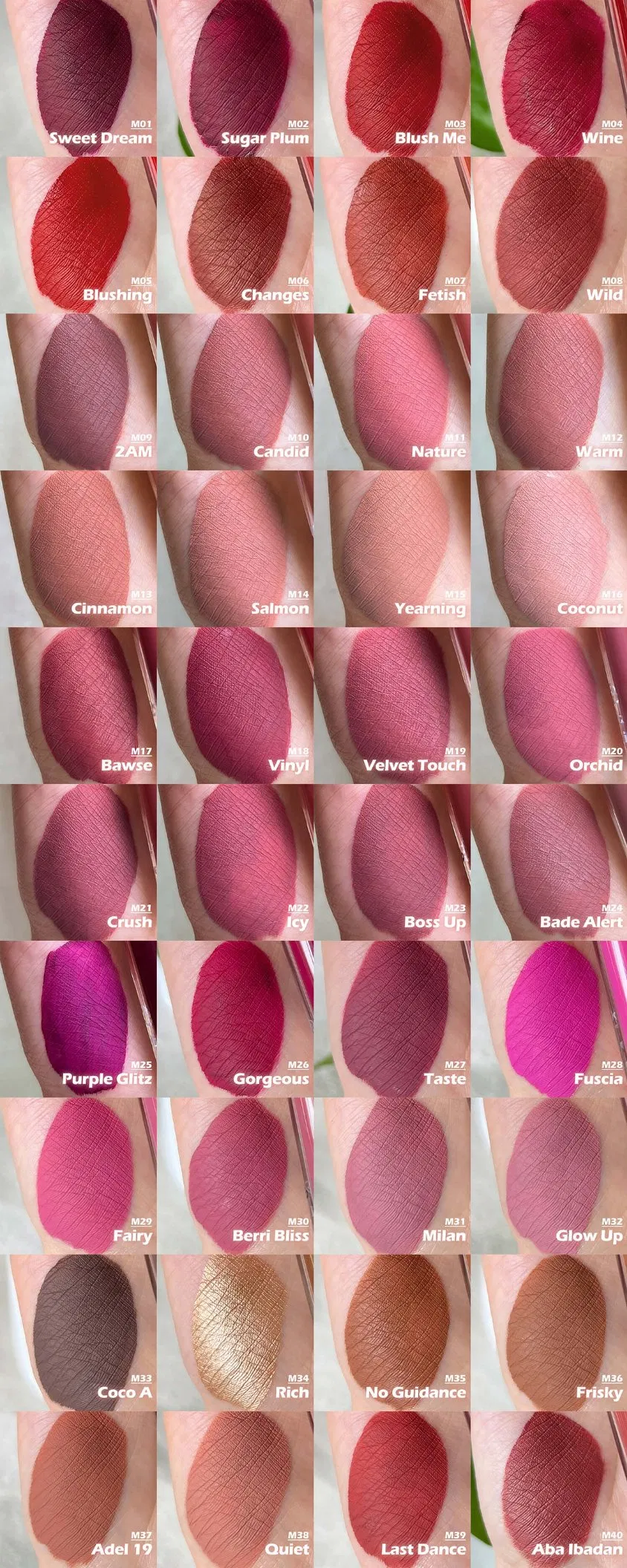 Luxurious Velvet Matte Lip Gloss with Custom Packaging