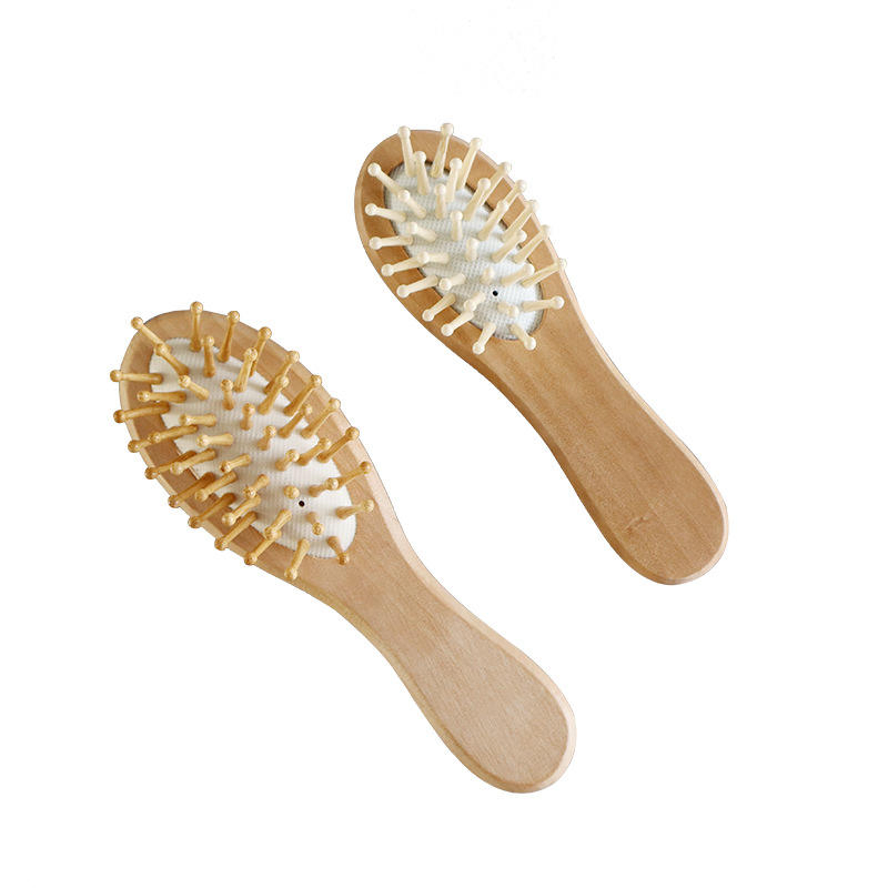 Gentle Bamboo Hair Comb and Eco-Friendly Brush for Effortless Styling