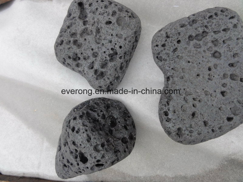 Natural Lava Stone Hainan Black/Grey Basalt for Lanscape Paving Tile