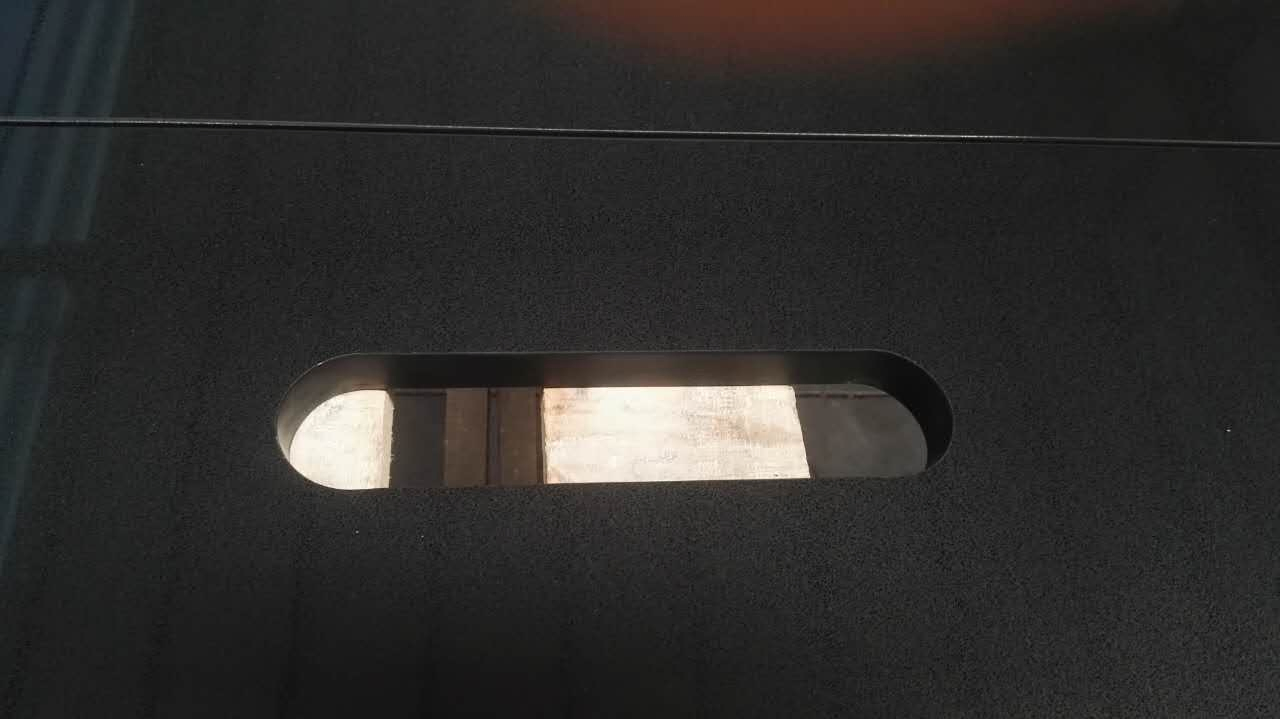 Pure Black Quartz -P002-Vanity Top