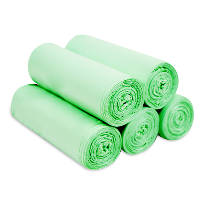 Kitchen Printed Roll Garbage Biodegradable Trash Bag for Hotel Restaurant