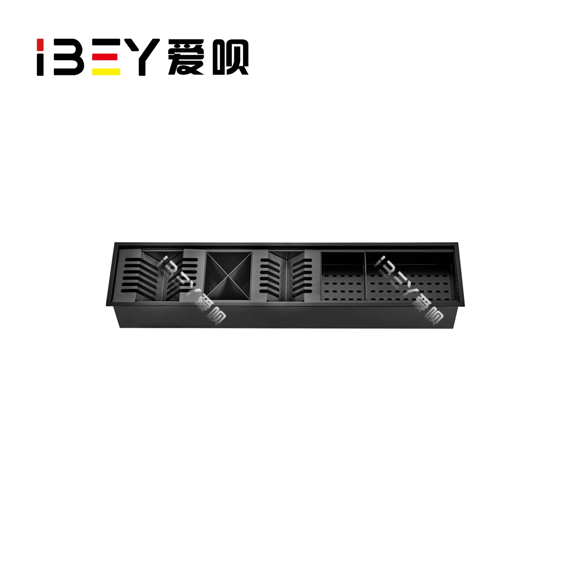 Ibey High-Quality Gold Stainless Steel Multi-Functional Bar Sink for Home Use