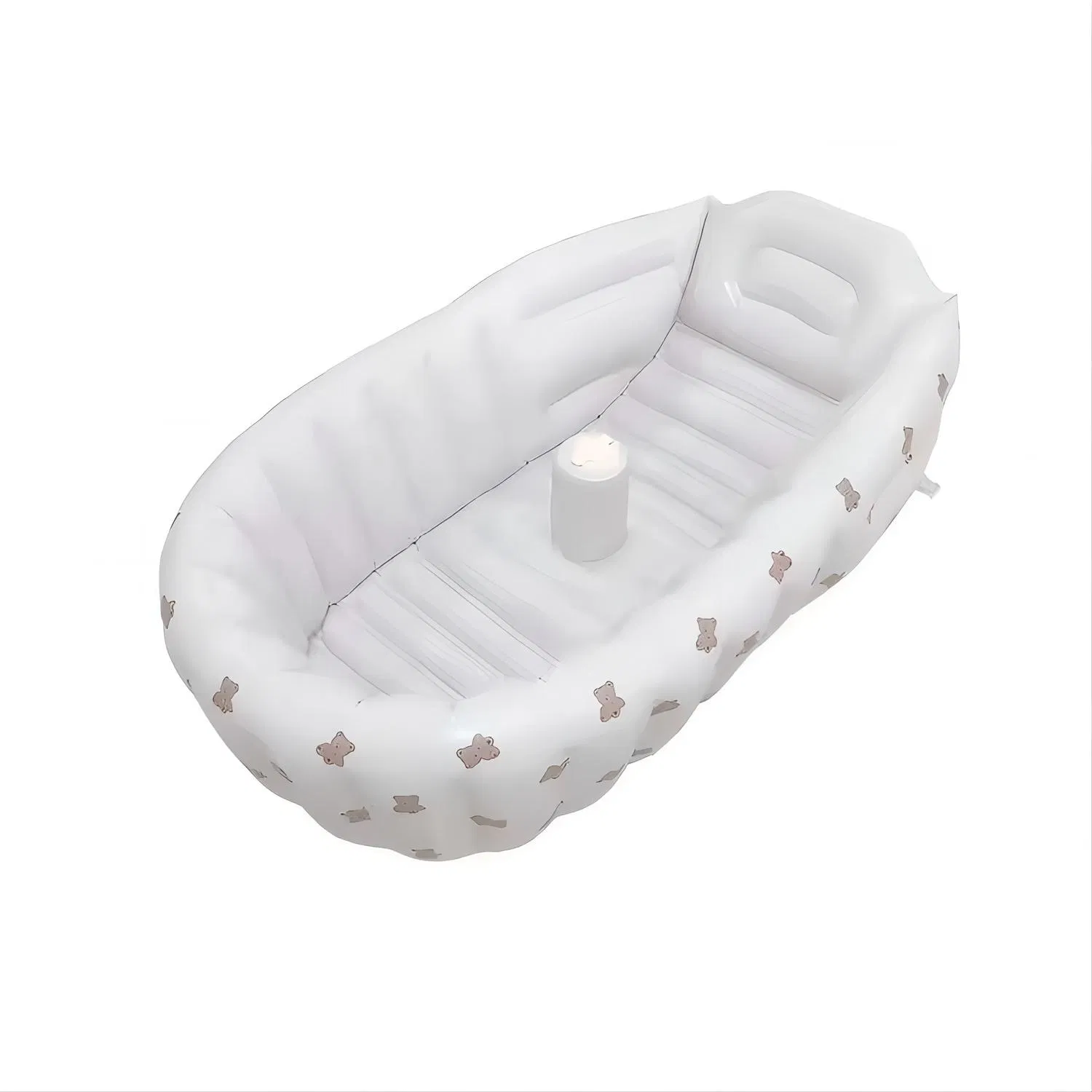 Надувной детский бассейн с сиденьем для малышей