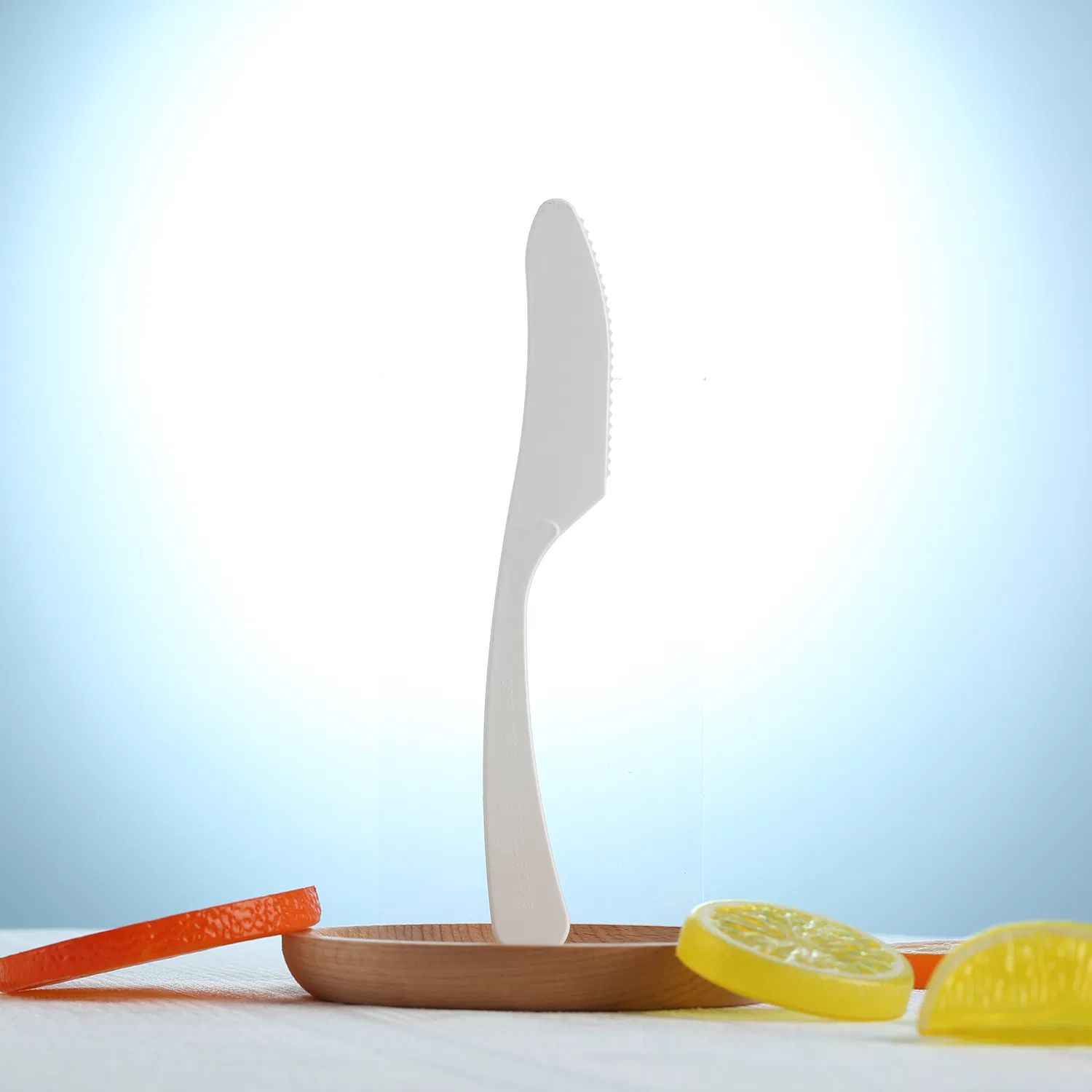 Biodegradable PLA Tableware Disposable Cutlery Forks Spoons Knives 10