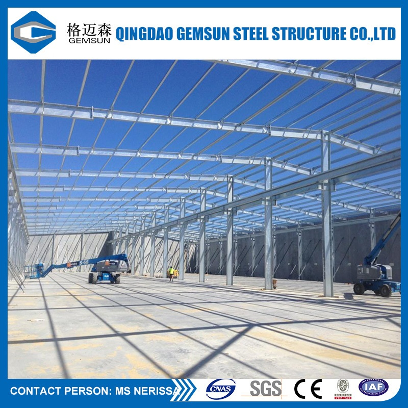 Steel Warehouse Building Prefabricated for Fulfillment Center Depot Industrial Use