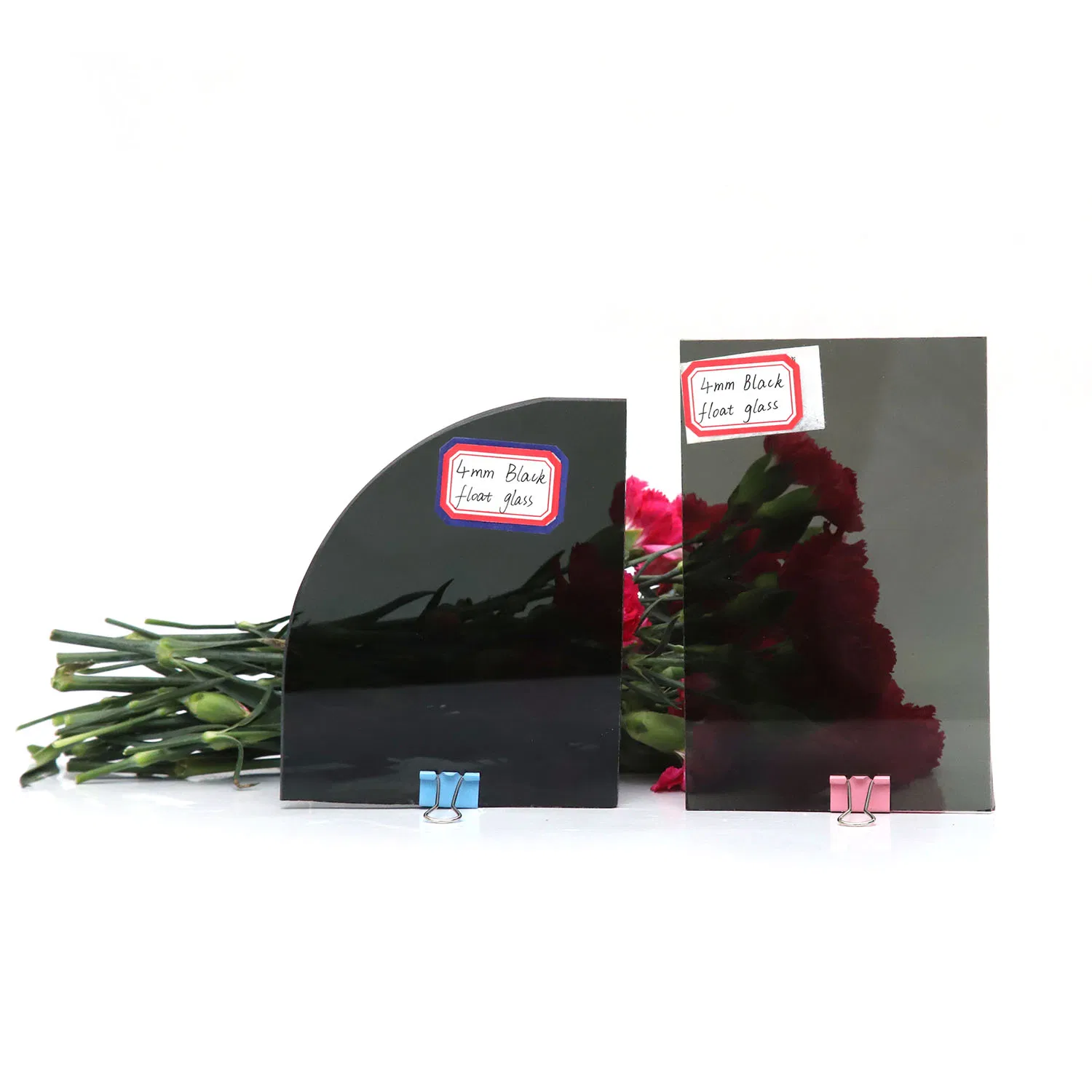 Custom 4mm-25mm Large Size Colored / Tinted / Building Glass / Stained Window Glass for Decoration