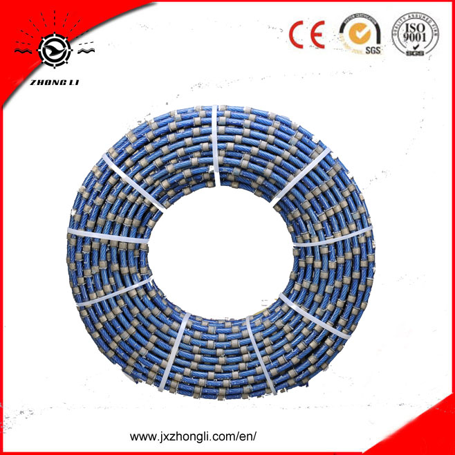 Diamond Wire Saw for Stone Quarrying Concrete Cutting Blcok Profiling