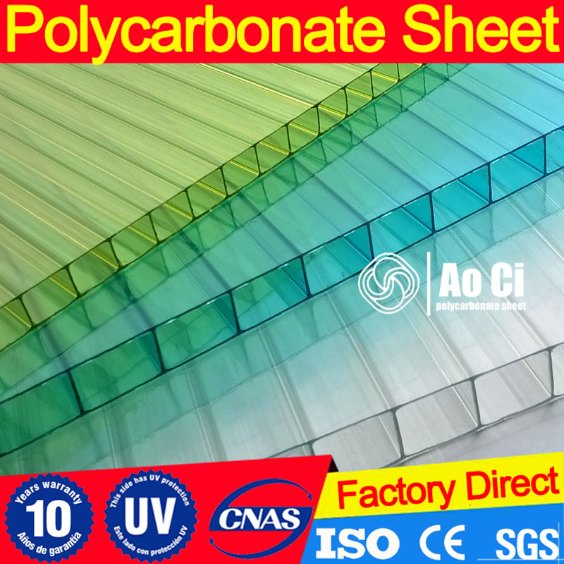 Durable Polycarbonate Greenhouse Sheet - Customizable Size and Color Options