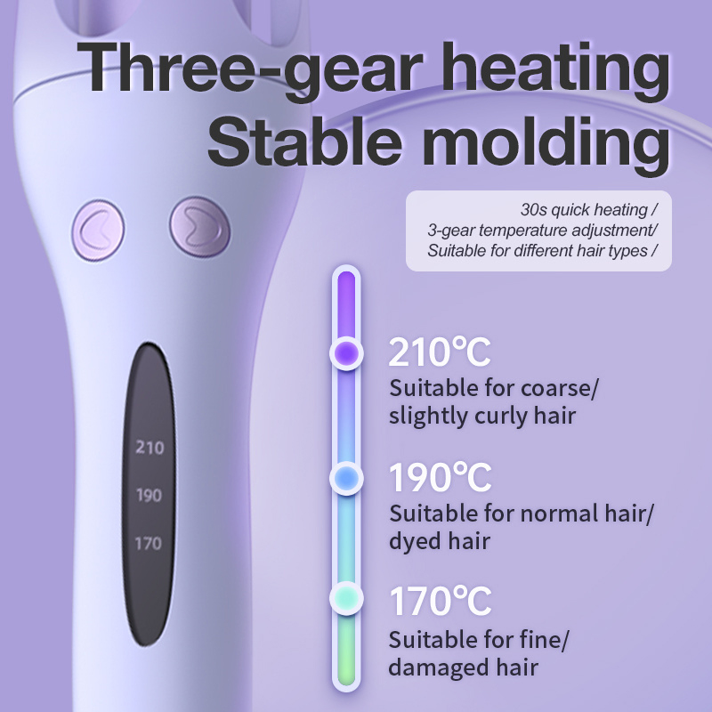 Auto Hair Curler Anti-Frizz Ceramic Hair Styling Tool