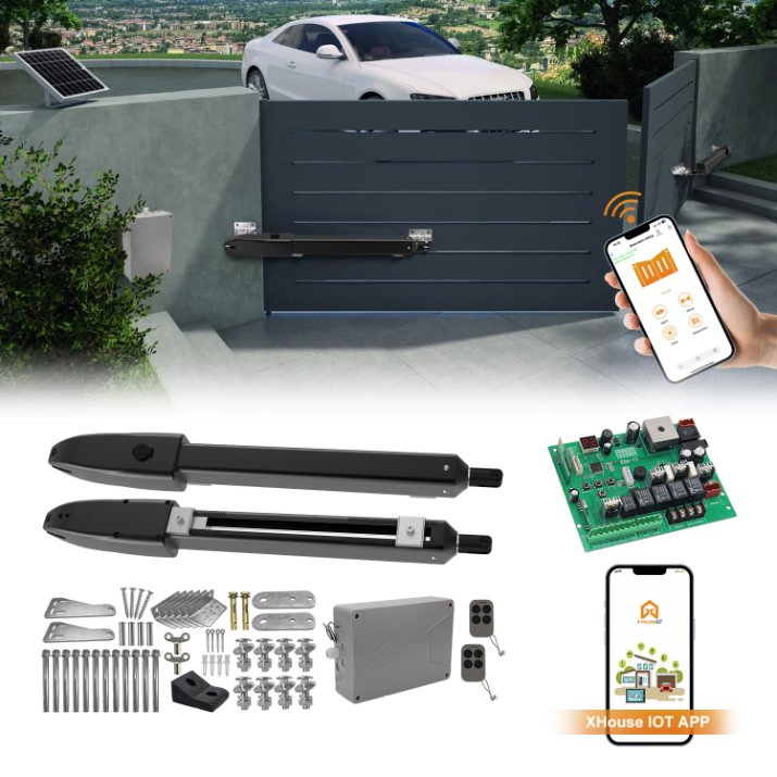 C025 Adjustable Limit Stop 24VDC Gate Motor Automatic Auto Swing Gate Opener