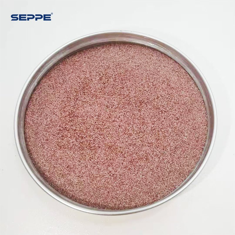High Purity River Alluvial Pink Garnet Sand for Water Jet Cutting