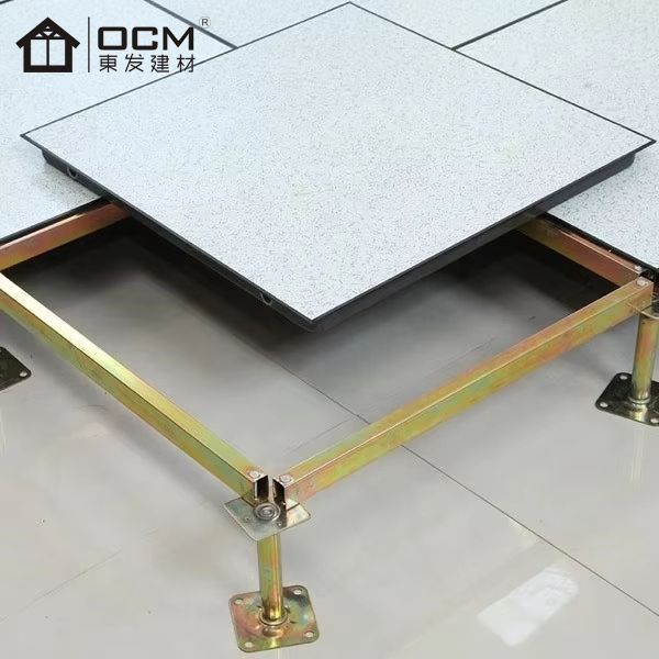 Modern Anti-Static Steel Raised Floor PVC-Finished Hospitals Office Buildings