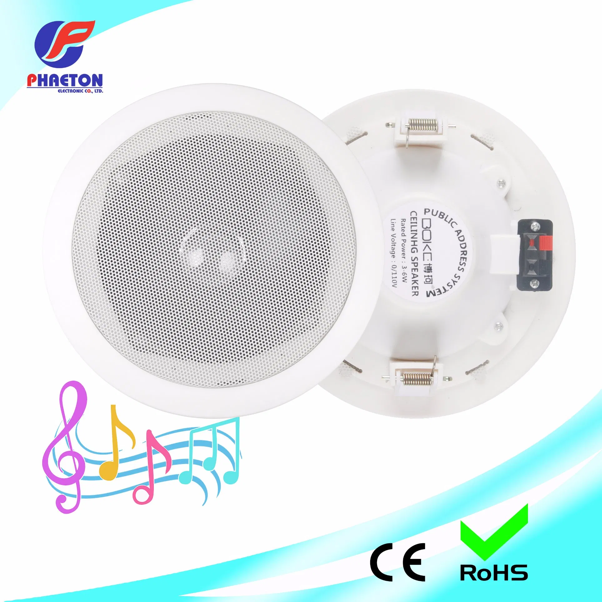5 Inch CE Audio Speaker Ceiling Mount Speaker